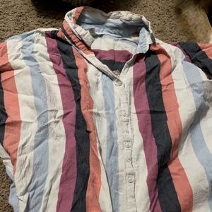 Button up coloured shirt